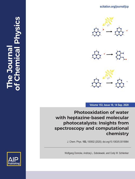 The Journal of Chemical Physics Cover Image for Volume 153, Issue 10