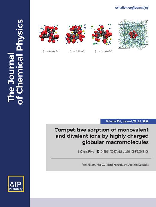 The Journal of Chemical Physics Cover Image for Volume 153, Issue 4
