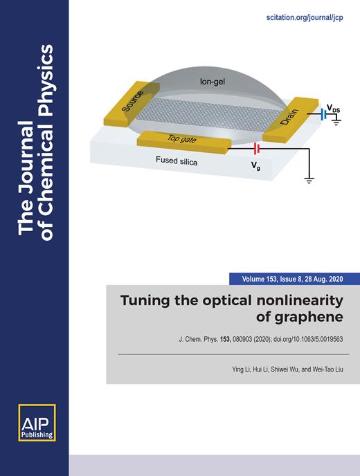 The Journal of Chemical Physics Cover Image for Volume 153, Issue 8