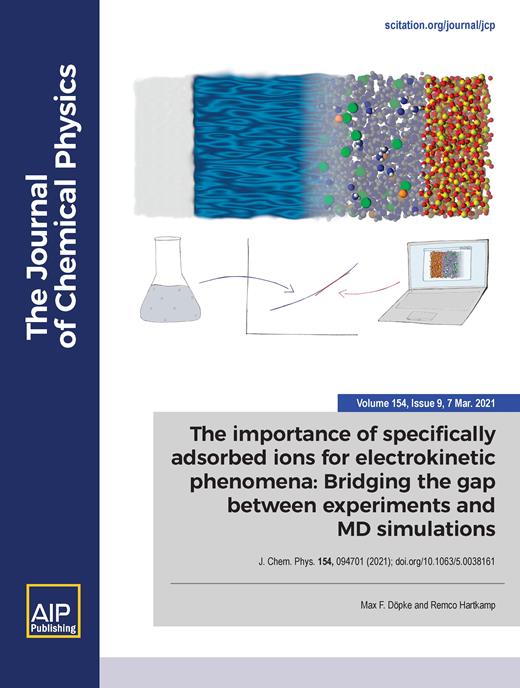 The Journal of Chemical Physics Cover Image for Volume 154, Issue 9