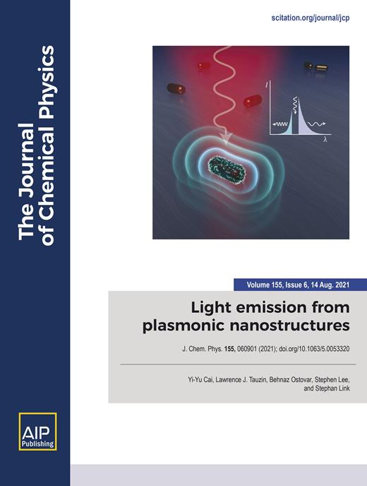 The Journal of Chemical Physics Cover Image for Volume 155, Issue 6