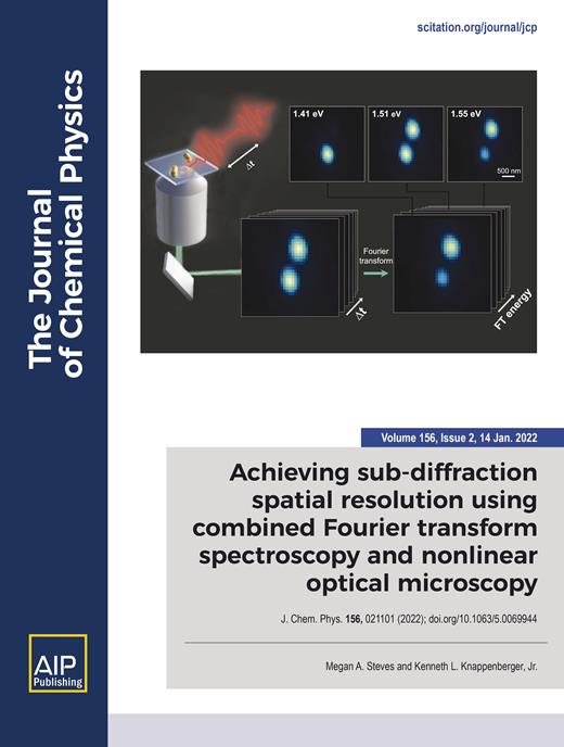 The Journal of Chemical Physics Cover Image for Volume 156, Issue 2