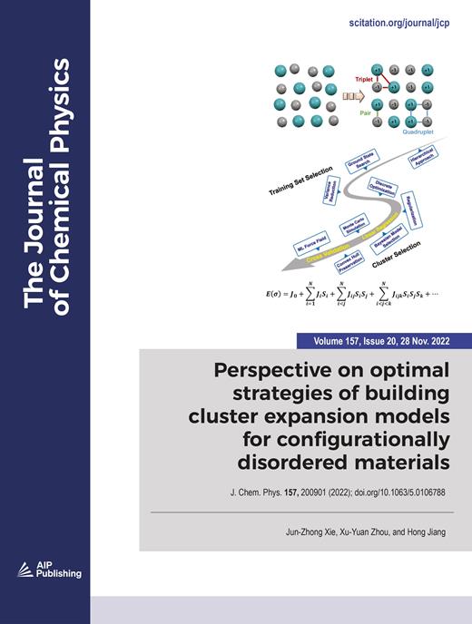 The Journal of Chemical Physics Cover Image for Volume 157, Issue 20
