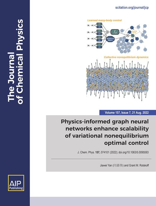 The Journal of Chemical Physics Cover Image for Volume 157, Issue 7
