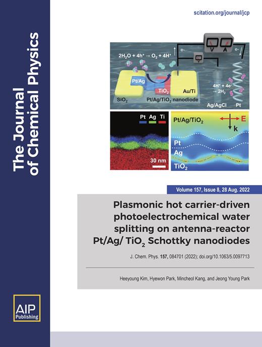 The Journal of Chemical Physics Cover Image for Volume 157, Issue 8