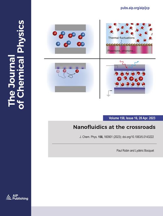 The Journal of Chemical Physics Cover Image for Volume 158, Issue 16
