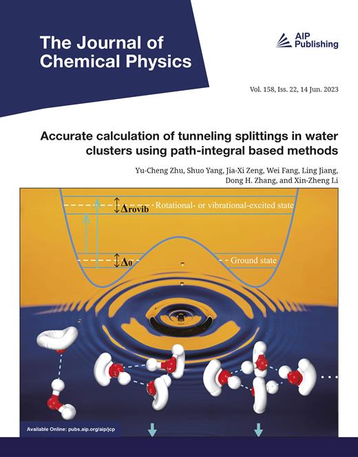 The Journal of Chemical Physics Cover Image for Volume 158, Issue 22