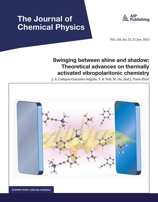 The Journal of Chemical Physics Cover Image for Volume 158, Issue 23