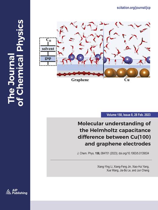 The Journal of Chemical Physics Cover Image for Volume 158, Issue 8