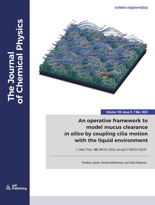 The Journal of Chemical Physics Cover Image for Volume 158, Issue 9