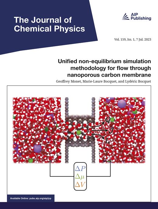 The Journal of Chemical Physics Cover Image for Volume 159, Issue 1