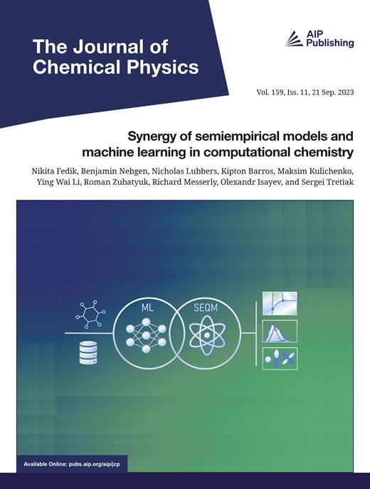 The Journal of Chemical Physics Cover Image for Volume 159, Issue 11