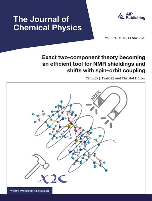 The Journal of Chemical Physics Cover Image for Volume 159, Issue 18