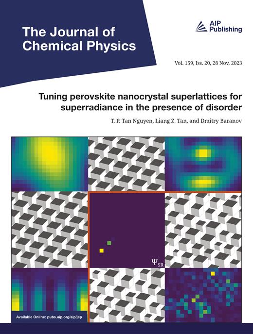 The Journal of Chemical Physics Cover Image for Volume 159, Issue 20