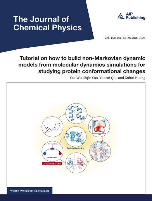 The Journal of Chemical Physics Cover Image for Volume 160, Issue 12