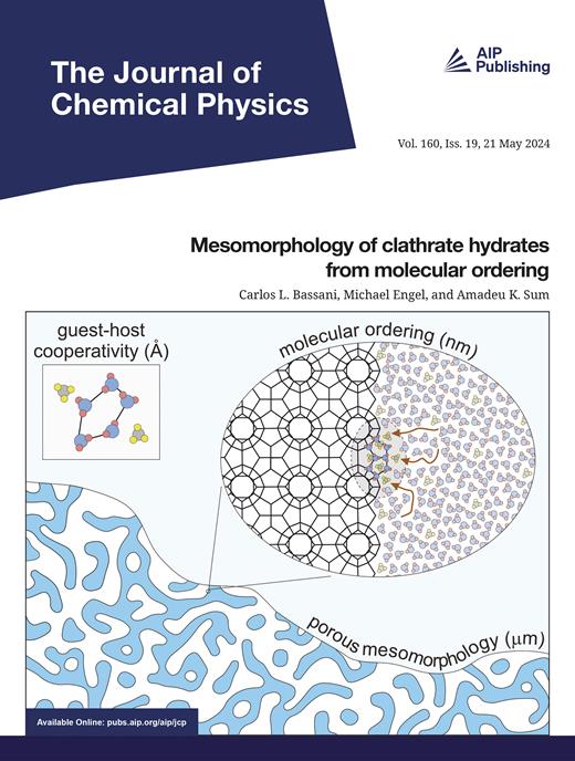The Journal of Chemical Physics Cover Image for Volume 160, Issue 19