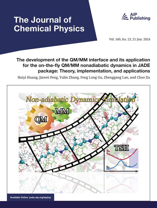 The Journal of Chemical Physics Cover Image for Volume 160, Issue 23