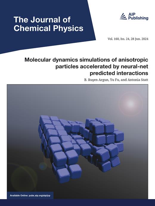 The Journal of Chemical Physics Cover Image for Volume 160, Issue 24