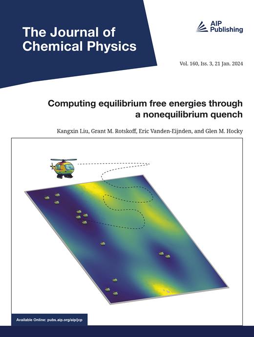 The Journal of Chemical Physics Cover Image for Volume 160, Issue 3