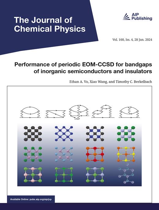 The Journal of Chemical Physics Cover Image for Volume 160, Issue 4