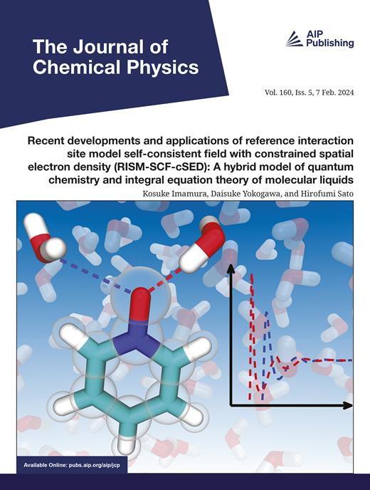 The Journal of Chemical Physics Cover Image for Volume 160, Issue 5