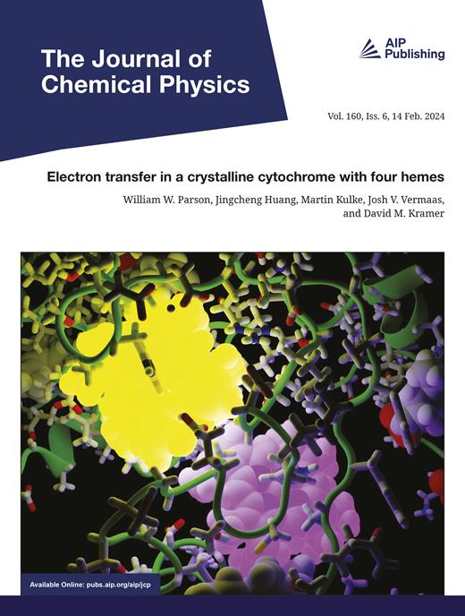 The Journal of Chemical Physics Cover Image for Volume 160, Issue 6