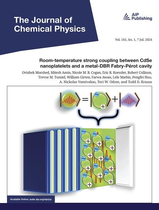 The Journal of Chemical Physics Cover Image for Volume 161, Issue 1