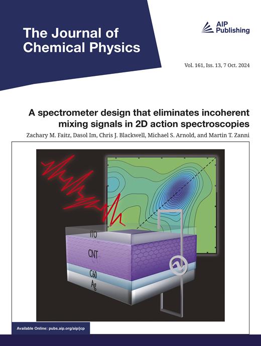 The Journal of Chemical Physics Cover Image for Volume 161, Issue 13