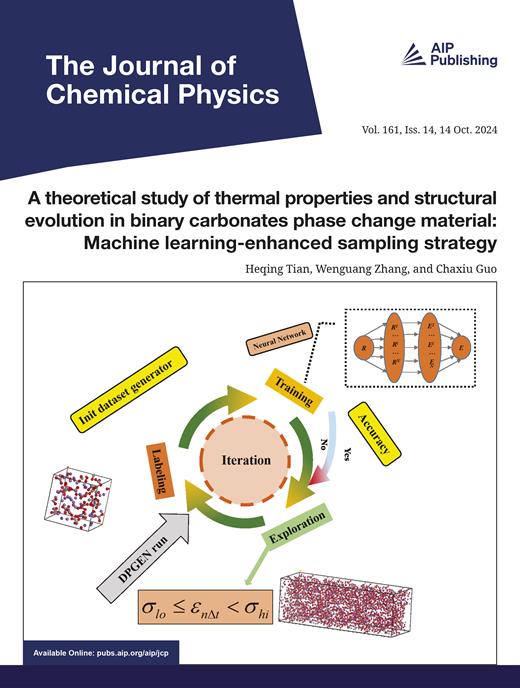 The Journal of Chemical Physics Cover Image for Volume 161, Issue 14