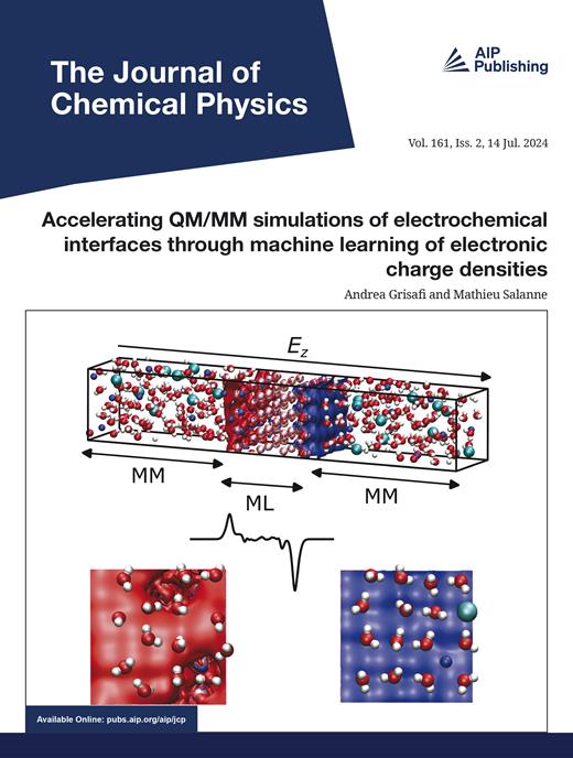 The Journal of Chemical Physics Cover Image for Volume 161, Issue 2