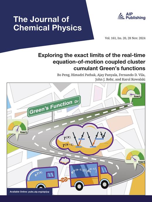 The Journal of Chemical Physics Cover Image for Volume 161, Issue 20