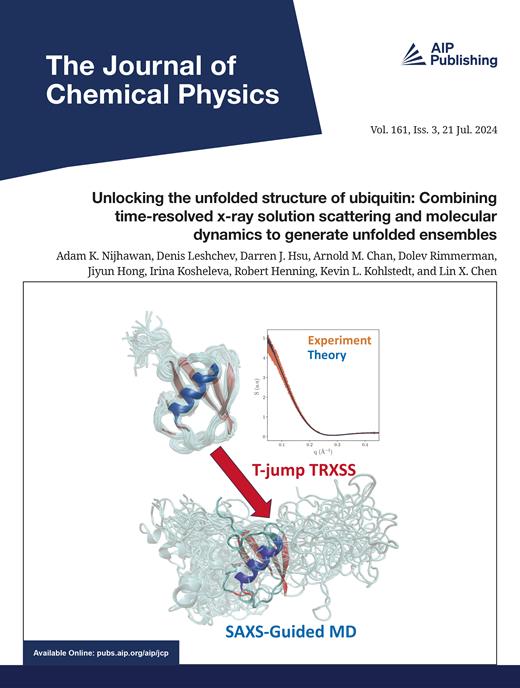 The Journal of Chemical Physics Cover Image for Volume 161, Issue 3