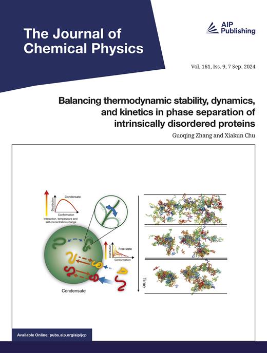 The Journal of Chemical Physics Cover Image for Volume 161, Issue 9