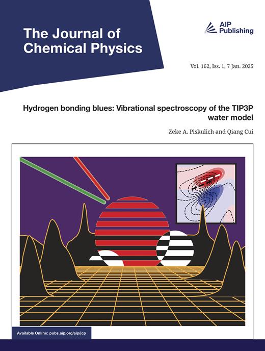 The Journal of Chemical Physics Cover Image for Volume 162, Issue 1