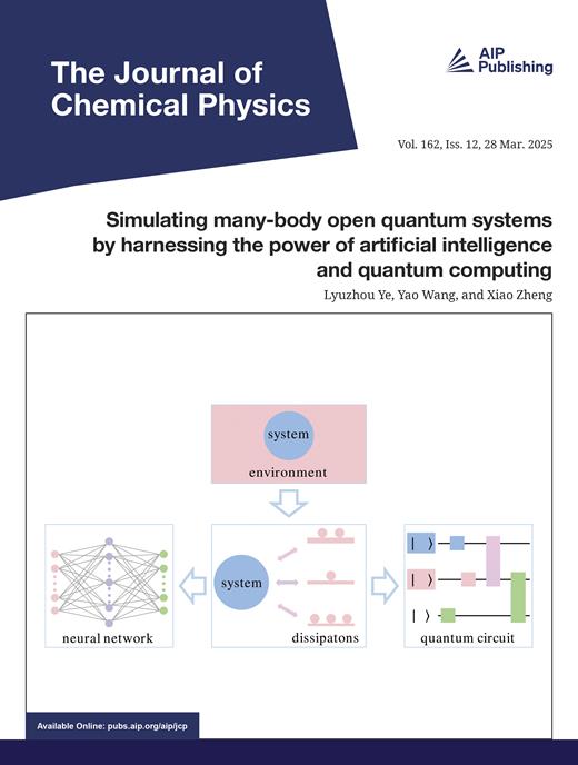 The Journal of Chemical Physics Cover Image for Volume 162, Issue 12