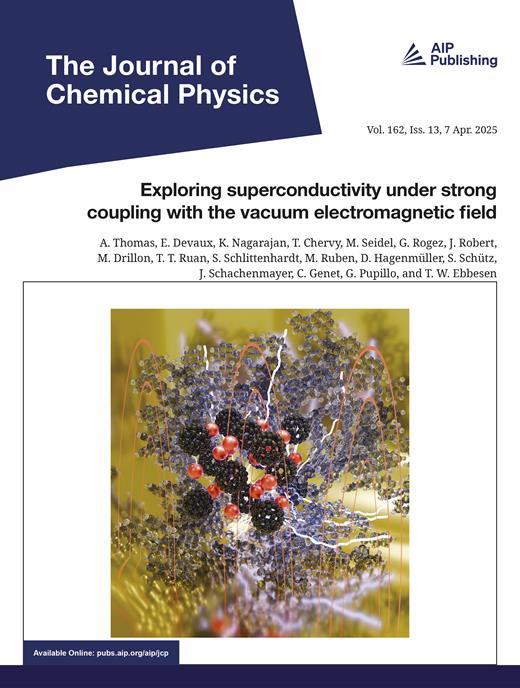 The Journal of Chemical Physics Cover Image for Volume 162, Issue 13