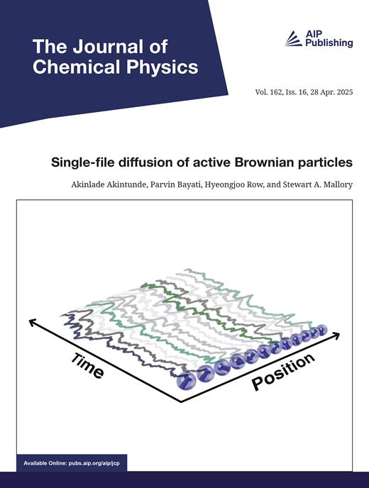 The Journal of Chemical Physics Cover Image for Volume 162, Issue 16