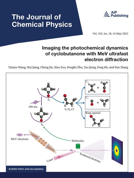 The Journal of Chemical Physics Cover Image for Volume 162, Issue 18