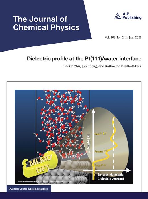 The Journal of Chemical Physics Cover Image for Volume 162, Issue 2