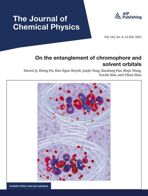 The Journal of Chemical Physics Cover Image for Volume 162, Issue 6
