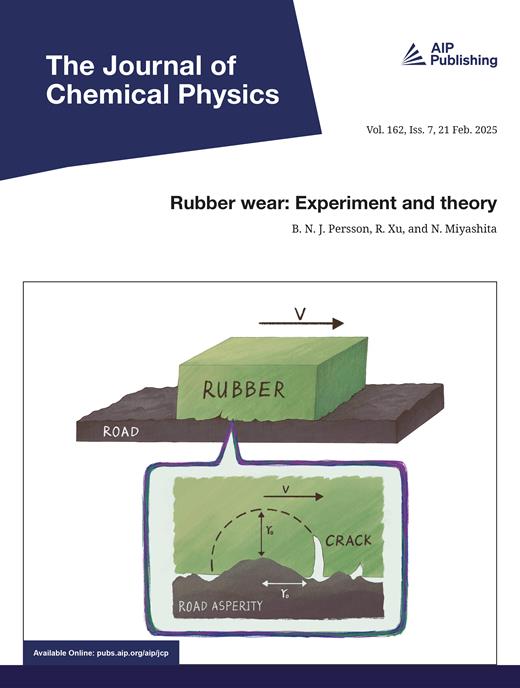 The Journal of Chemical Physics Cover Image for Volume 162, Issue 7