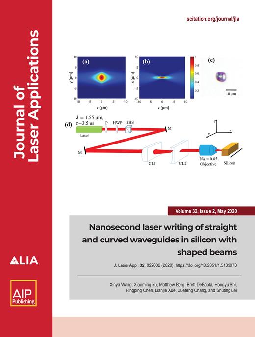 Journal of Laser Applications Cover Image for Volume 32, Issue 2