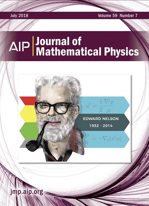 Journal of Mathematical Physics Cover Image for Volume 59, Issue 7