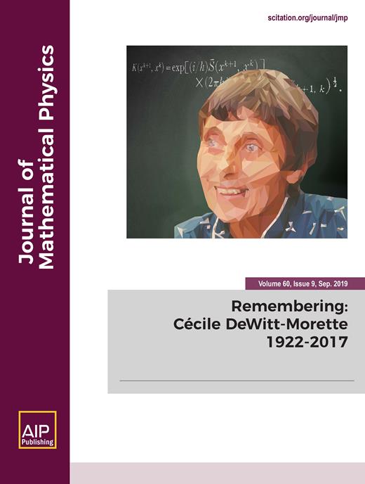 Journal of Mathematical Physics Cover Image for Volume 60, Issue 9