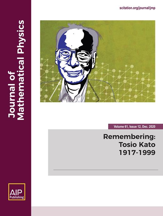 Journal of Mathematical Physics Cover Image for Volume 61, Issue 12