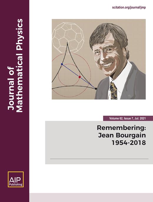 Journal of Mathematical Physics Cover Image for Volume 62, Issue 7
