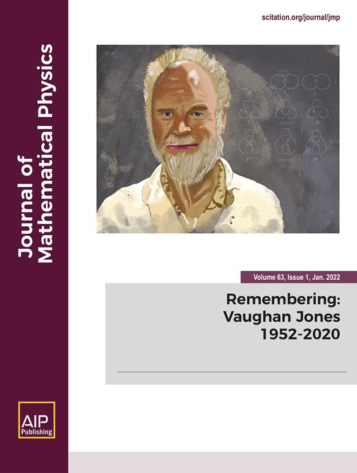 Journal of Mathematical Physics Cover Image for Volume 63, Issue 1