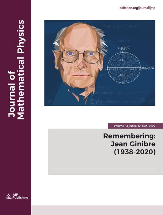 Journal of Mathematical Physics Cover Image for Volume 63, Issue 12