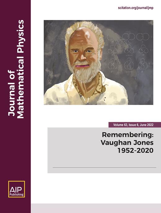 Journal of Mathematical Physics Cover Image for Volume 63, Issue 6