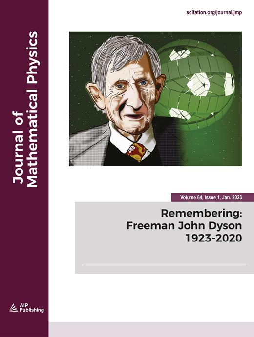 Journal of Mathematical Physics Cover Image for Volume 64, Issue 1